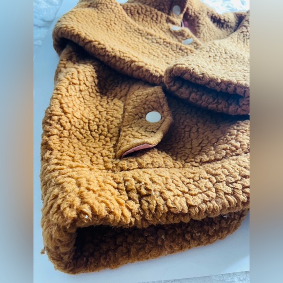 J. Crew Vintage Fleece Snap Collar Sherpa Pullover - Picture 5 of 9